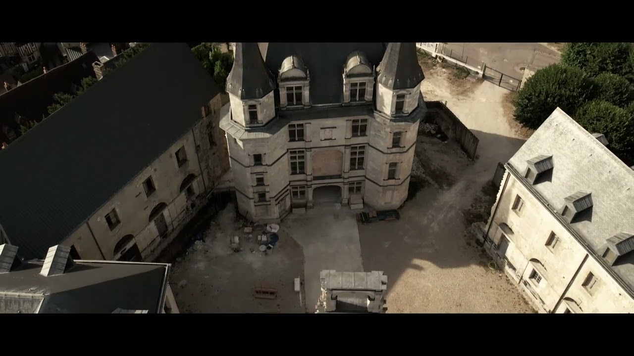 Le château de Gaillon 4k Cinématique