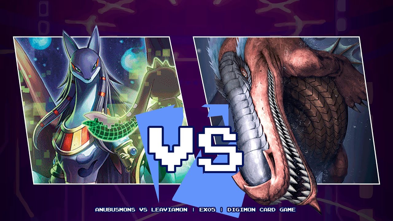 Anubismon Vs Leviamon | EX05 | Digimon Card Game