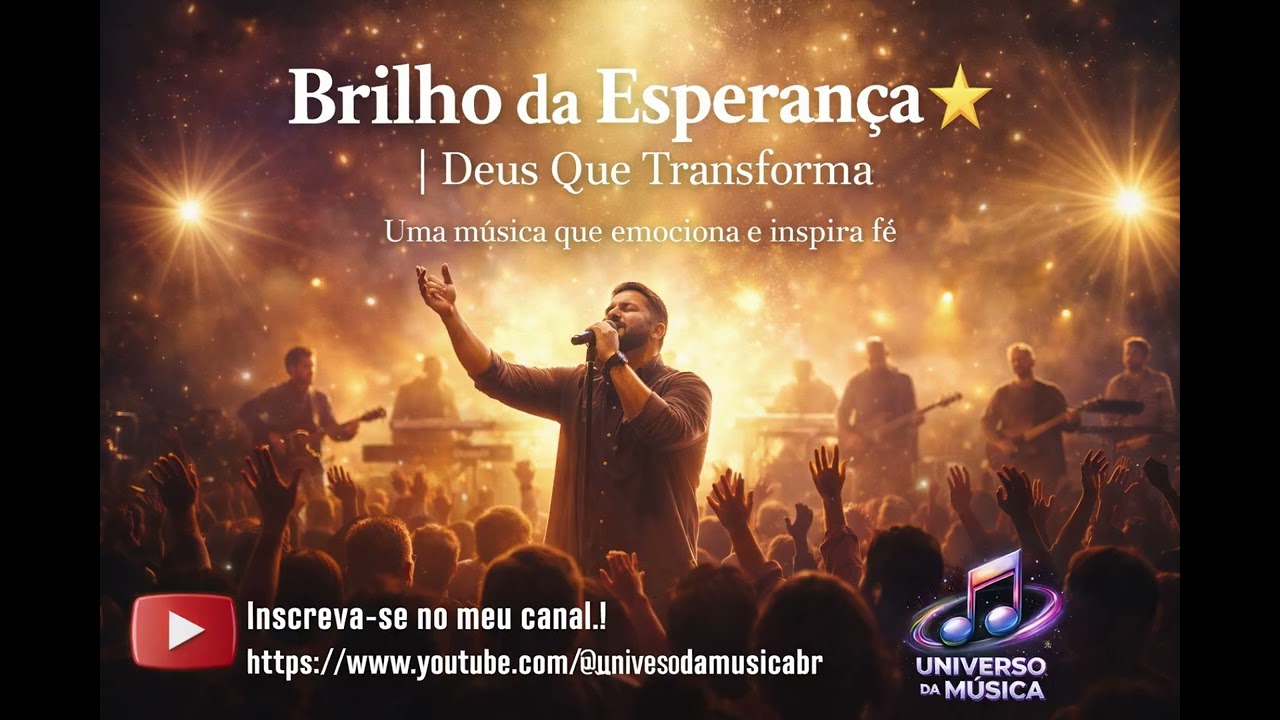 🔥 BRILHO DA ESPERANÇA | Música Gospel que Vai Renovar Sua Fé 🙏✨ (Deus no Comando!)