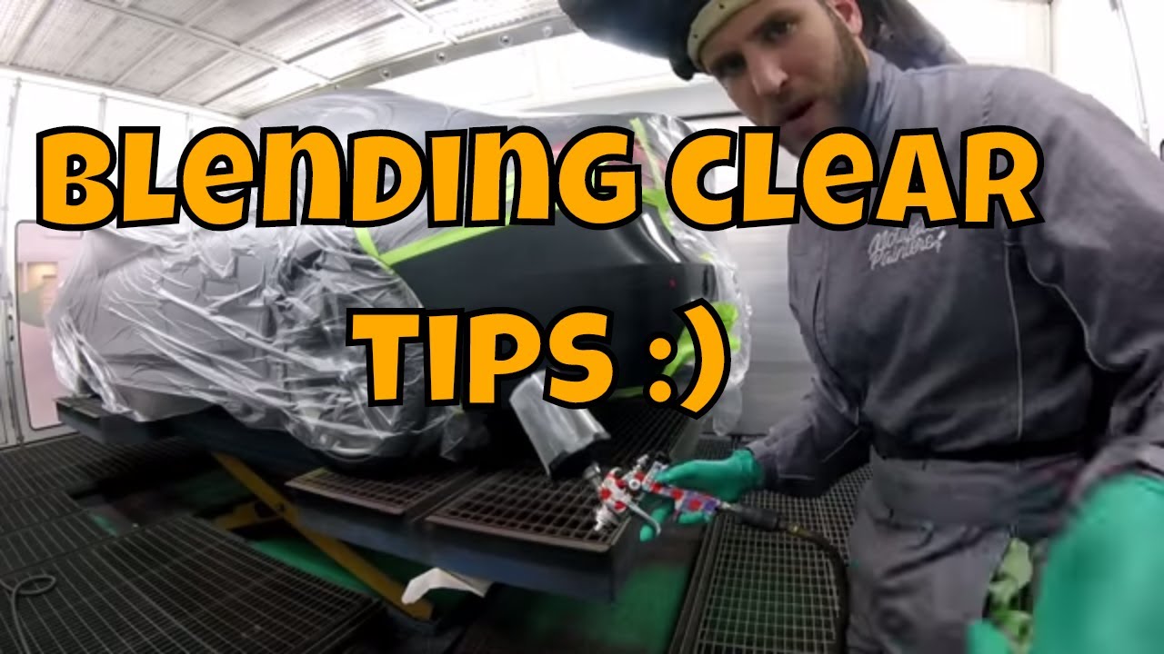 Blending Clear Tips Car painting motivated painters