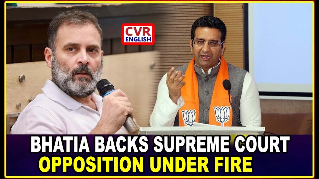 Bihar Voter List Controversy: Bhatia Asks Parties To Uphold Legal Process | CVR English