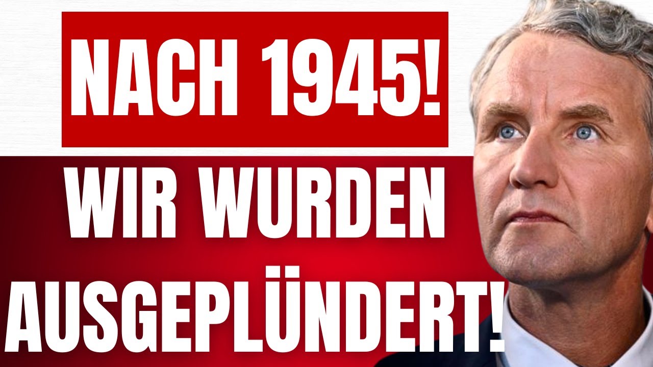 H&Ouml;CKE &uuml;ber Pl&uuml;nderung DEUTSCHLANDS nach 1945 durch die USA & Raubzug am Volk durch Parteien!