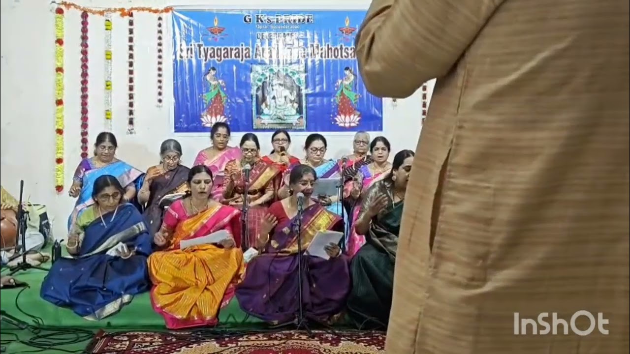 Endaro mahanubhavulu sung in 179th Tyagaraja Aradhana Mahotsavam on 11th JN, 2026