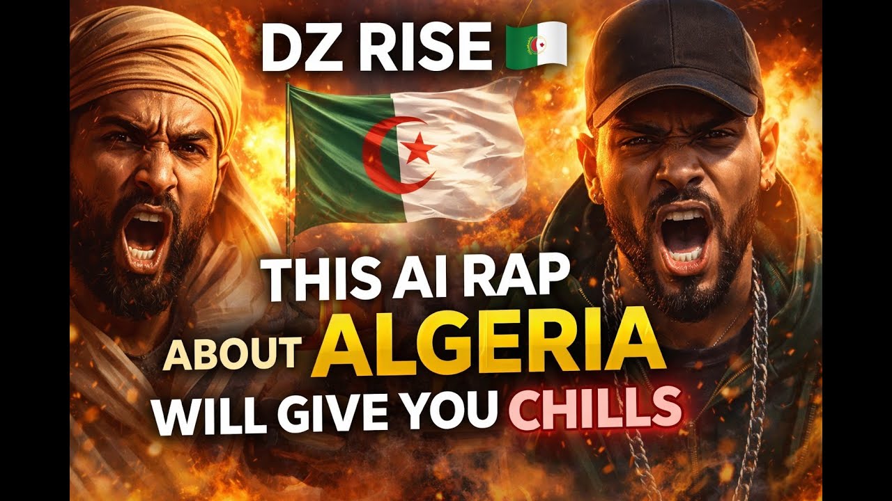 DZ RISE 🇩🇿 | Epic AI Rap About Algeria, Power & National Pride