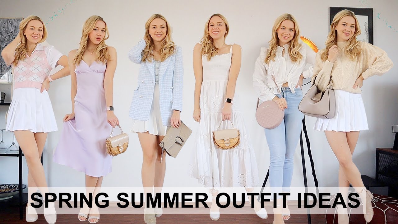 Spring Summer Outfit Ideas | Summer Outfits 2021 - Zara, Simple Retro,H&M | Anna's Style Dictionary