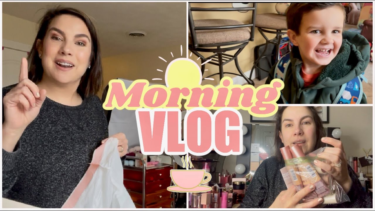 VLOG: Spend the Morning with Me! New Makeup, Weekend Recap, Clean-up