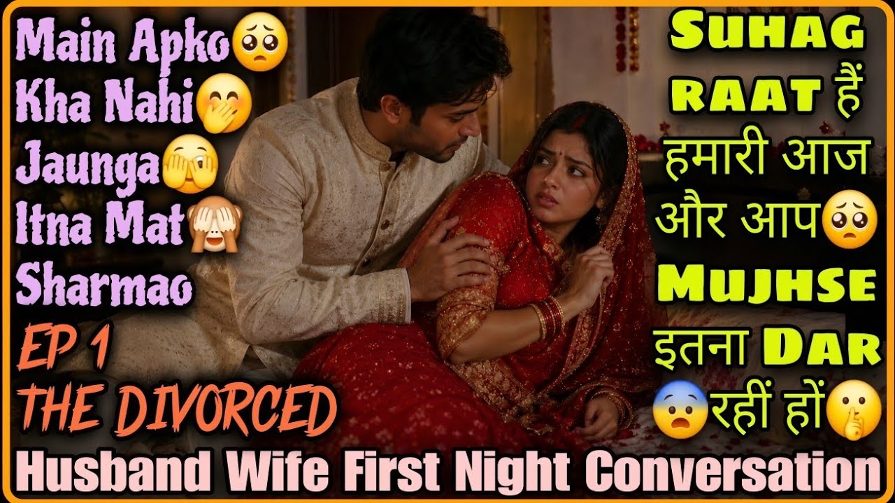 Suhagrat || Itna Mat Daro Mujhse || The Divorced Ep 1 || Husband Wife Romantic Call Conversation