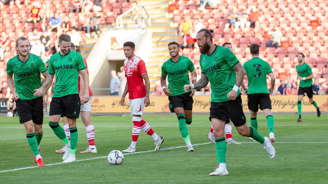 Pre-Season Highlights: Crewe Alexandra v Stoke City