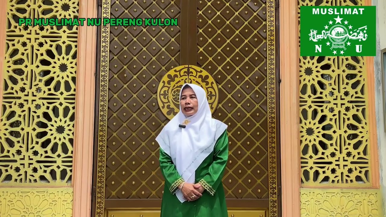 KAJIAN TIGA MENIT (KATIM) PAC MUSLIMAT NU BUNGAH GRESIK JATIM  PR MUSLIMAT NU PERENG KULON