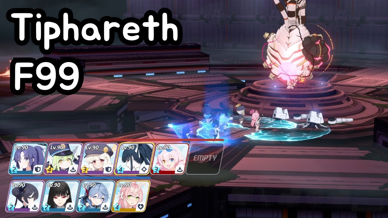 [Blue Archive] Final Restriction Release - Tiphareth (Purple) - Stage 99 Clear