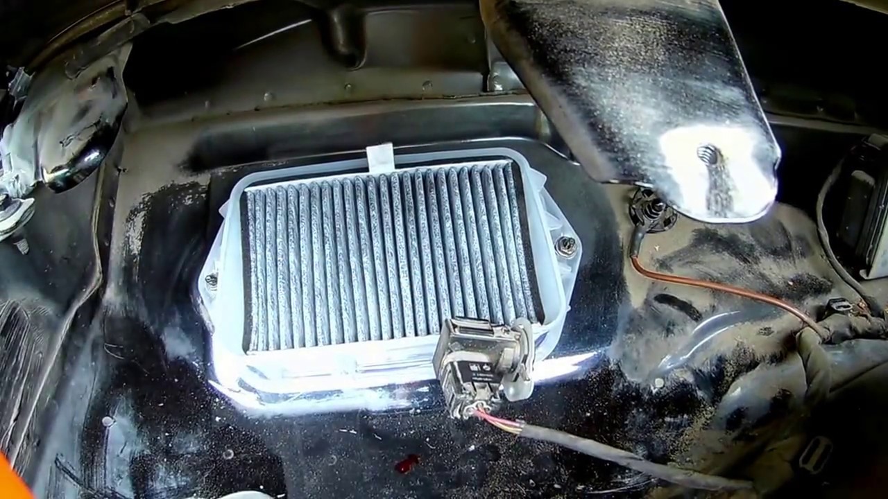 Установка доп фильтра салона в vw Tiguan