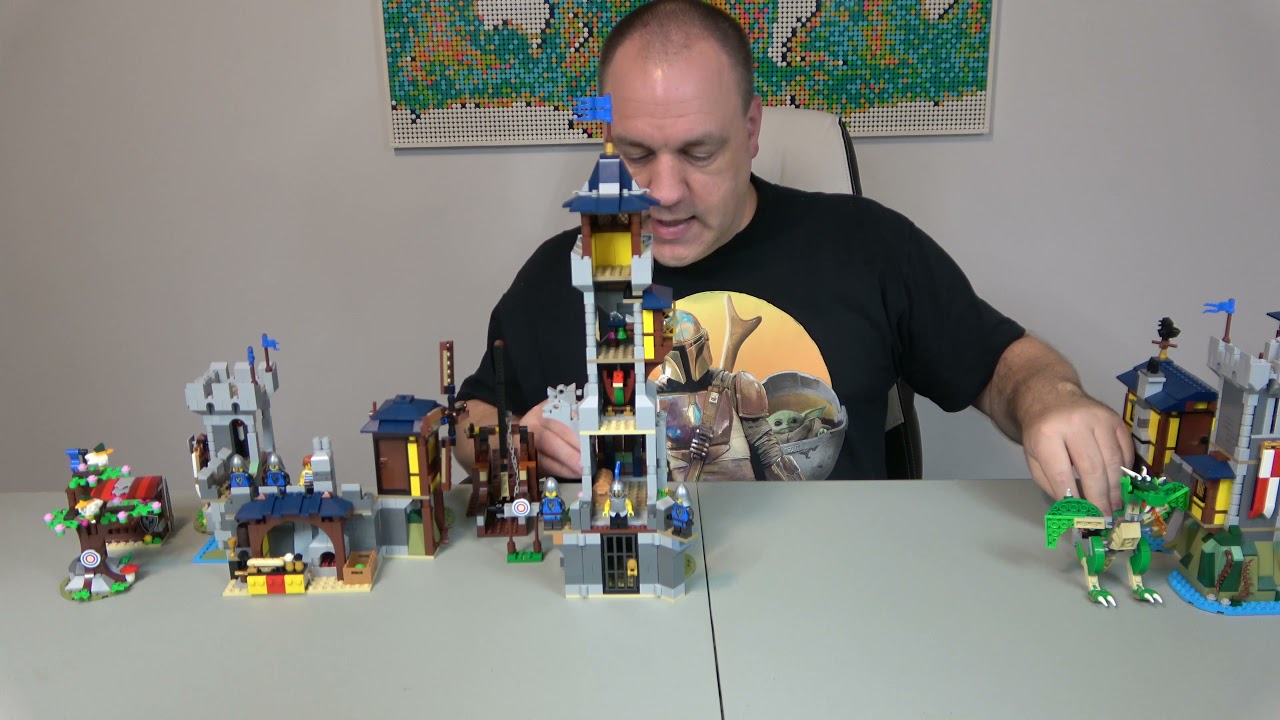 Lego 31120 Medieval Castle Creator 3 in 1 Review