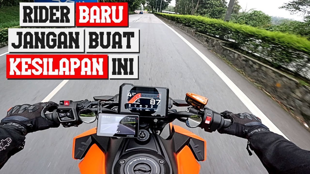 KESILAPAN BIASA RIDER BARU