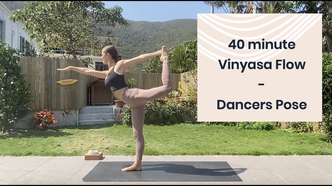40 minute Yoga with Tara Fitzpatrick | Vinyasa Flow for Dancers Pose