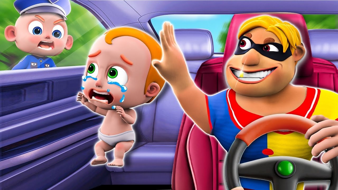 Be Careful with Strangers Kids Song | Police Cartoon Safety Rhyme | Pupu & Popo Nursery Song