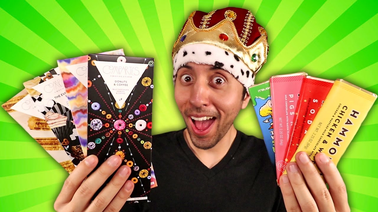 Probando los chocolates más caros y raros de internet!!!