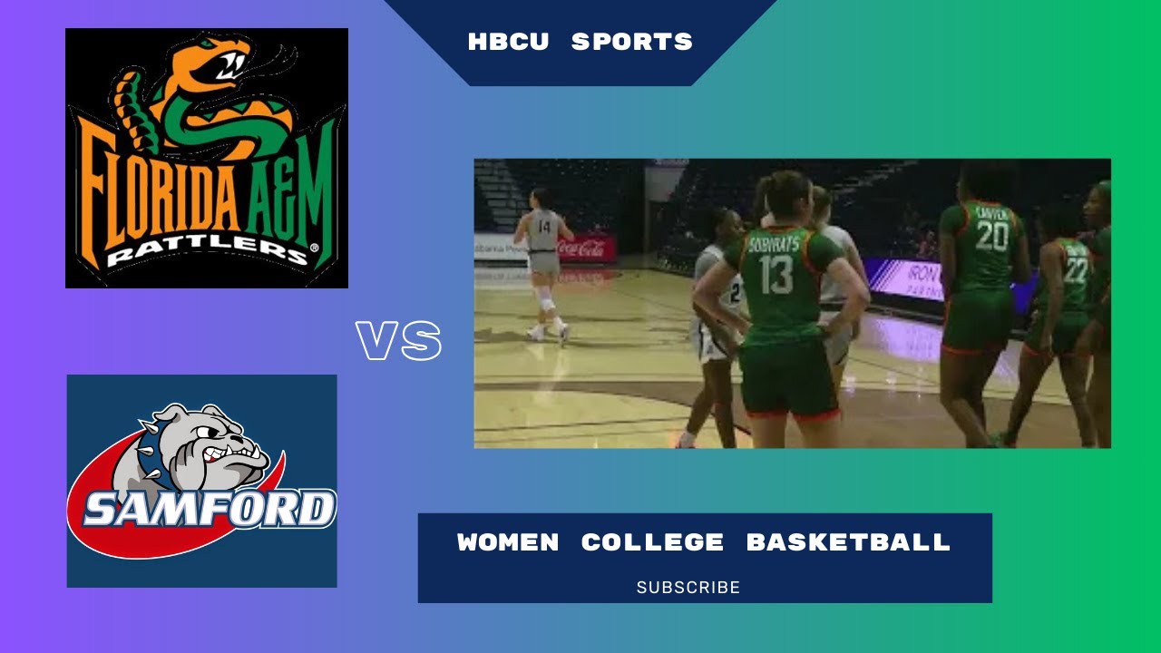 The MOST Epic NCAA Women's Basketball Game of 2024 Florida A&M vs Samford!