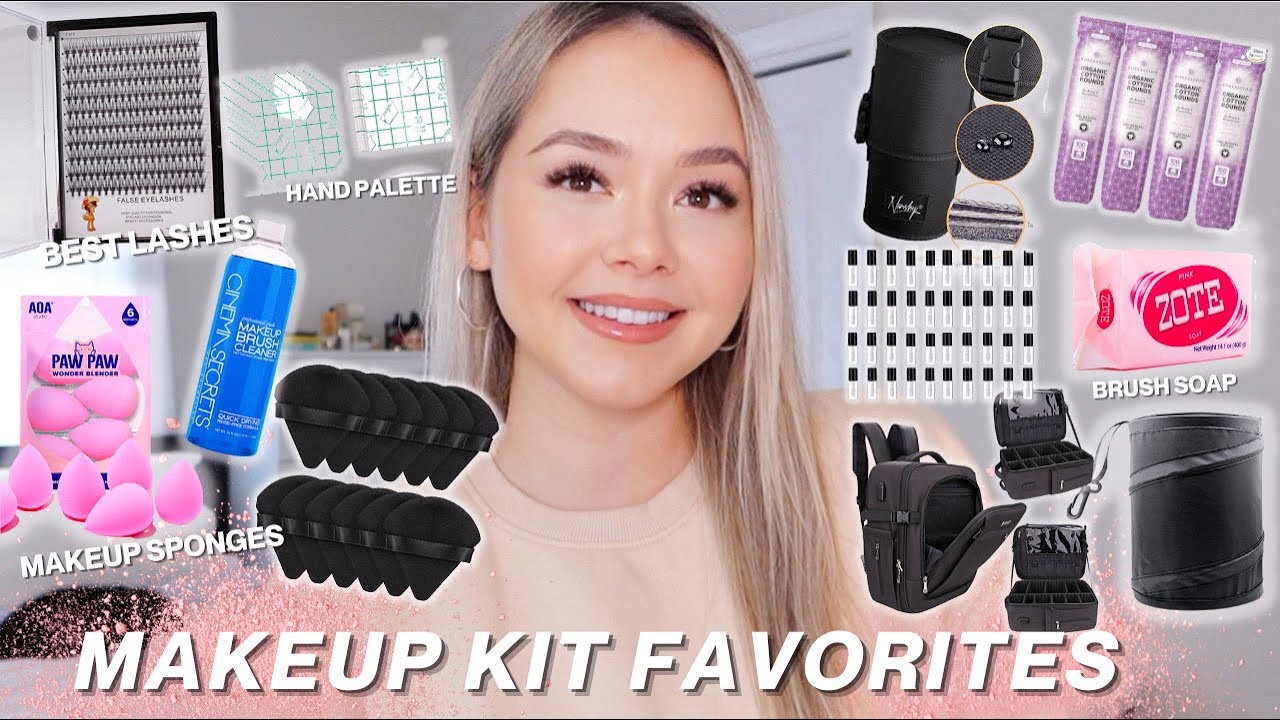 PRO MAKEUP ARTIST AMAZON FAVES | makeup kit must haves