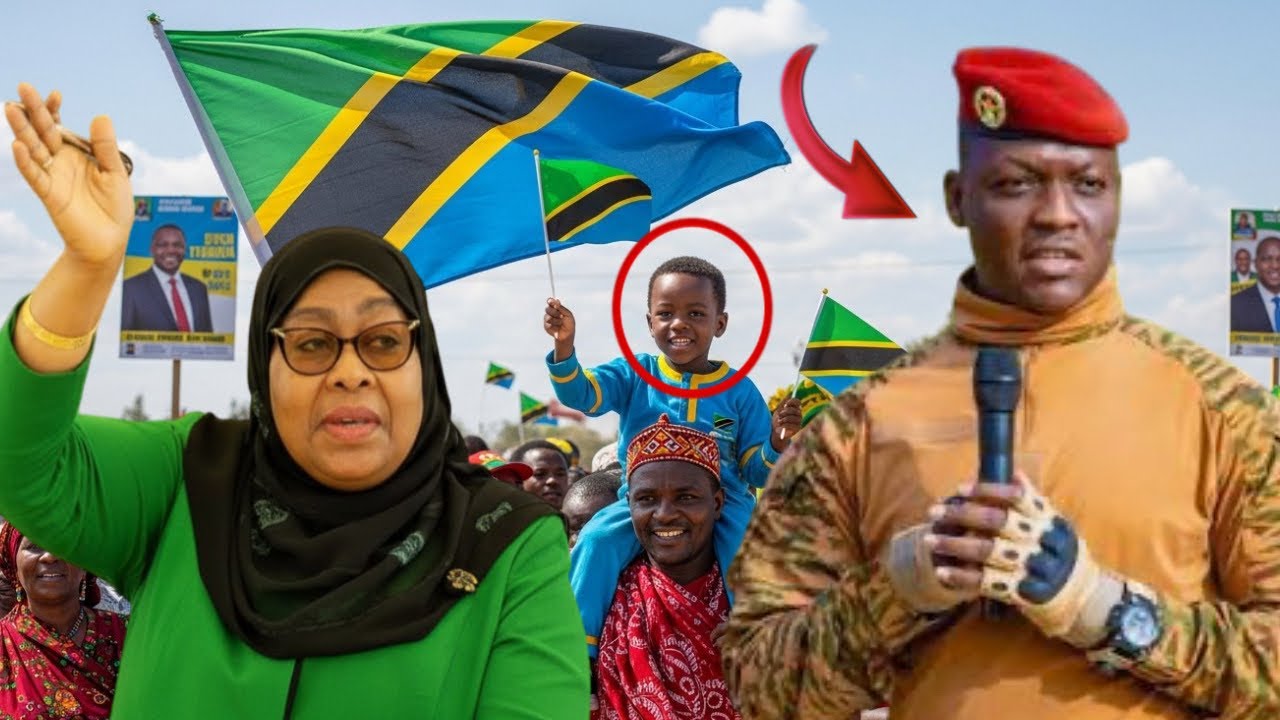 Ibrahim Traore oo Tanzania u digay. Geesi geesi dhlay oo African ah. 