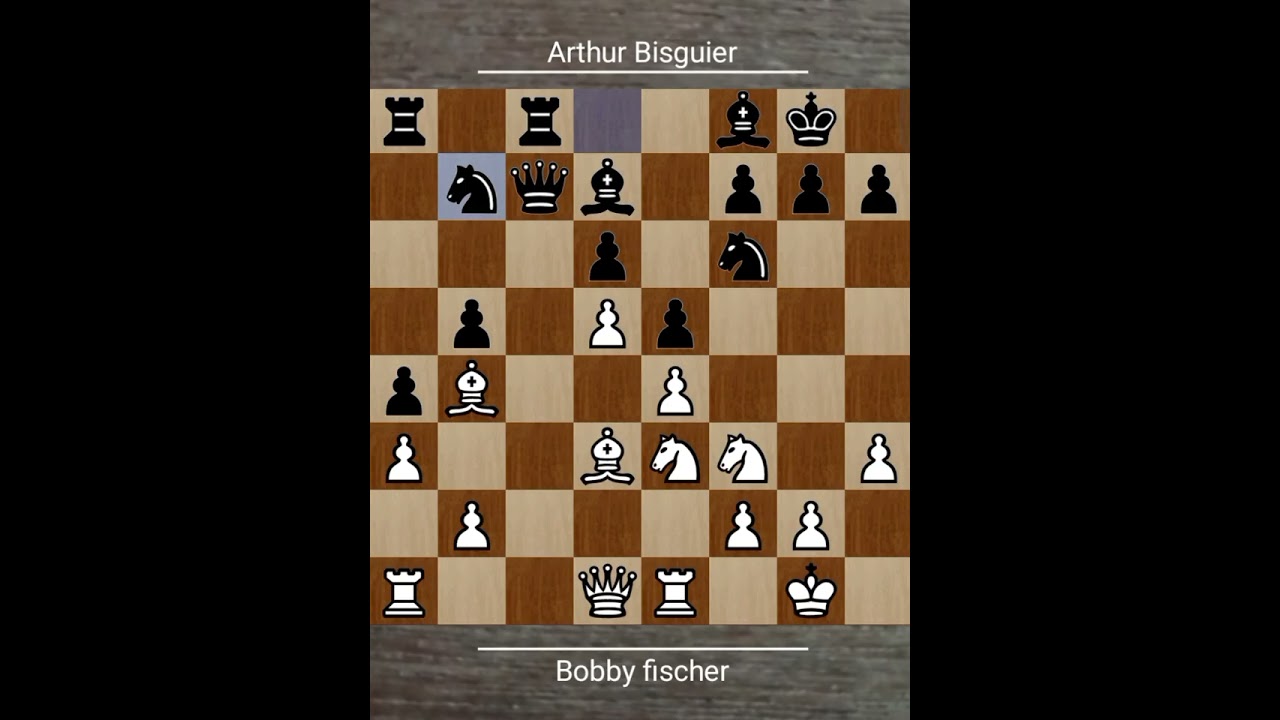 Bobby Fischer vs Arthur Bisguier • U. S. Championship 1958 - A Master class In Control