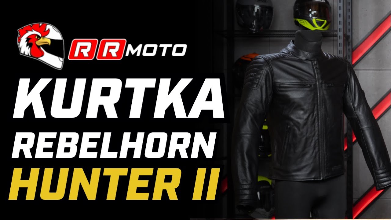 SK&Oacute;RZANA KURTKA MOTOCYKLOWA REBELHORN HUNTER II