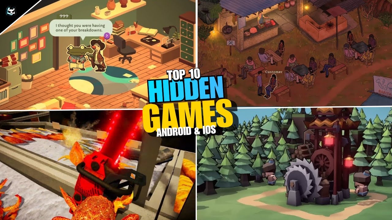 Top 10 Hidden Gem Mobile Games (Android & iOS)