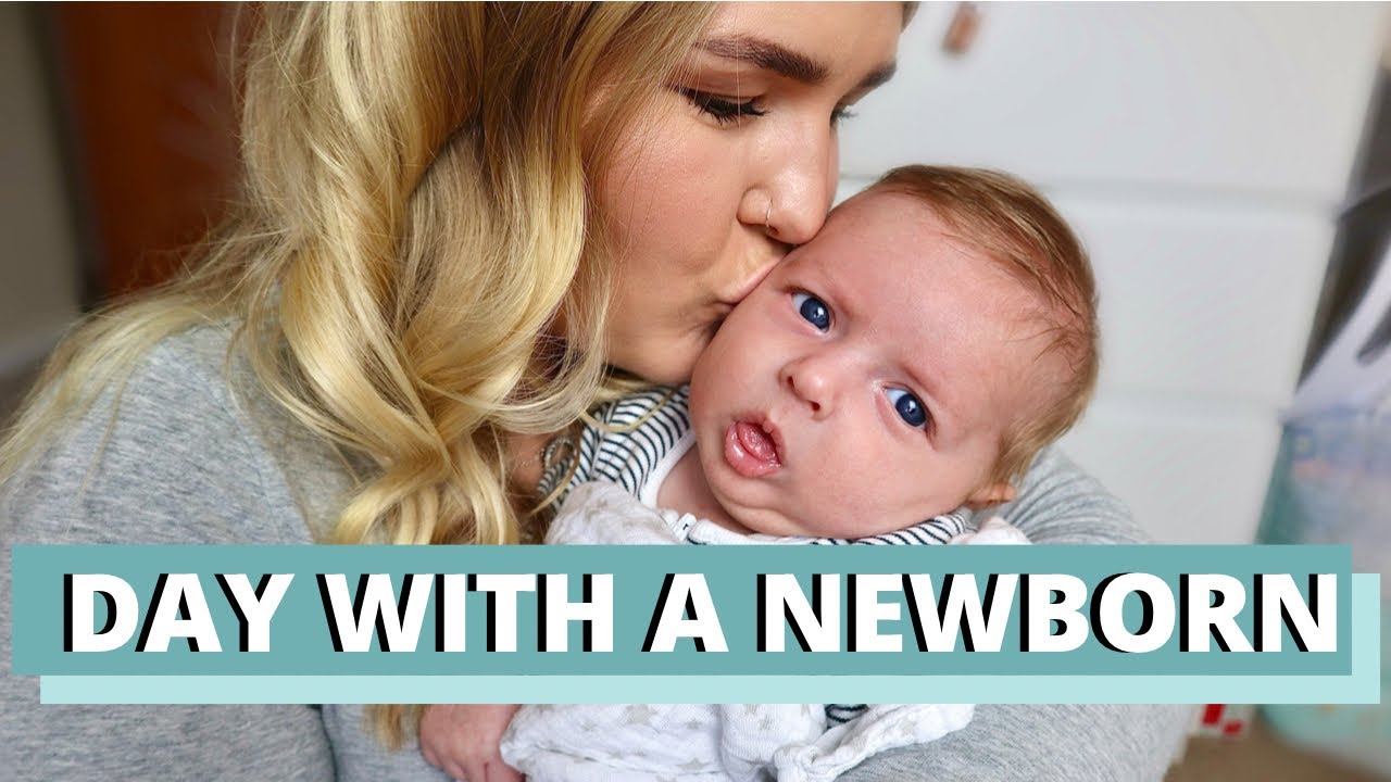 DAY IN THE LIFE WITH A NEWBORN BABY 2020 UK, How Often to Feed a Newborn, How to Stimulate a Newborn