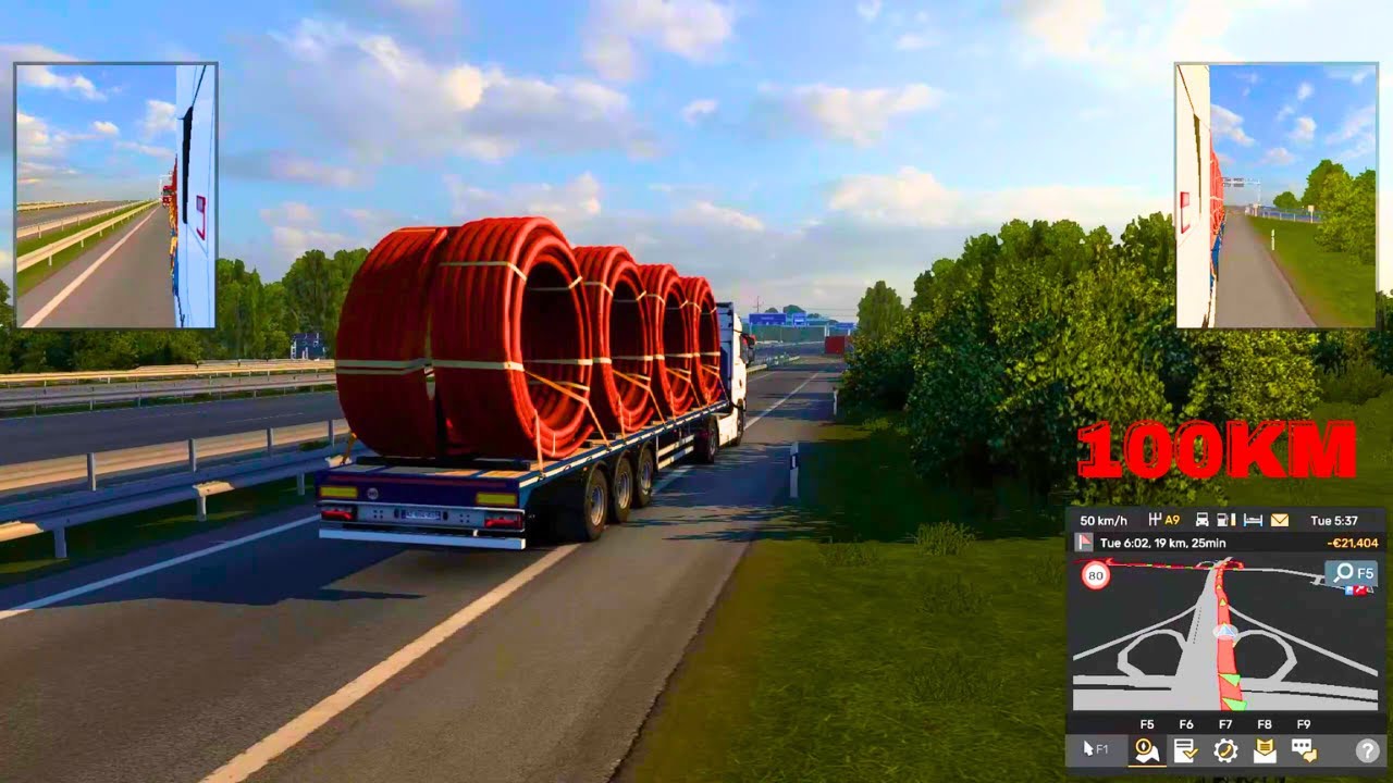 LONG ROUTE DELIVERY || Euro Truck Simulator 2 || Full gameplay