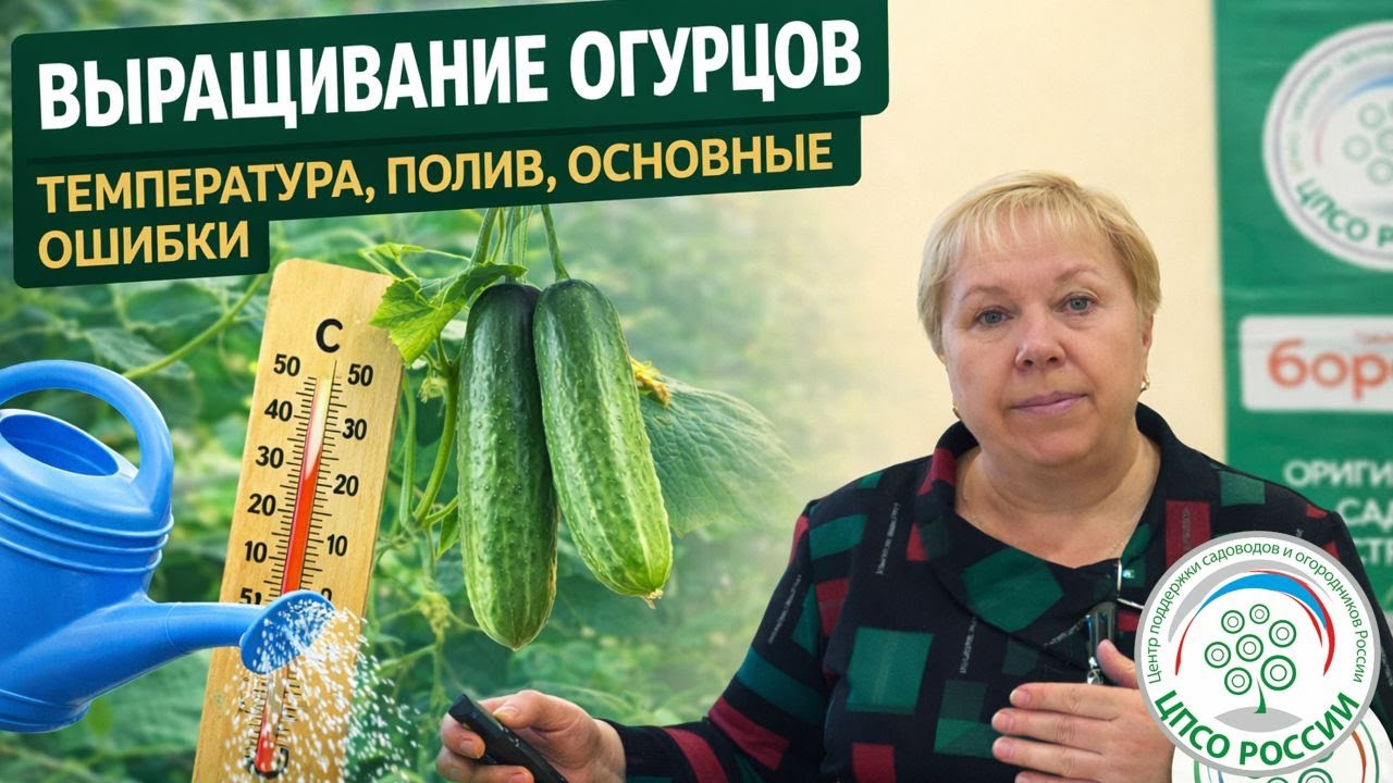 Огурцы без ошибок: условия выращивания и полив для хорошего урожая