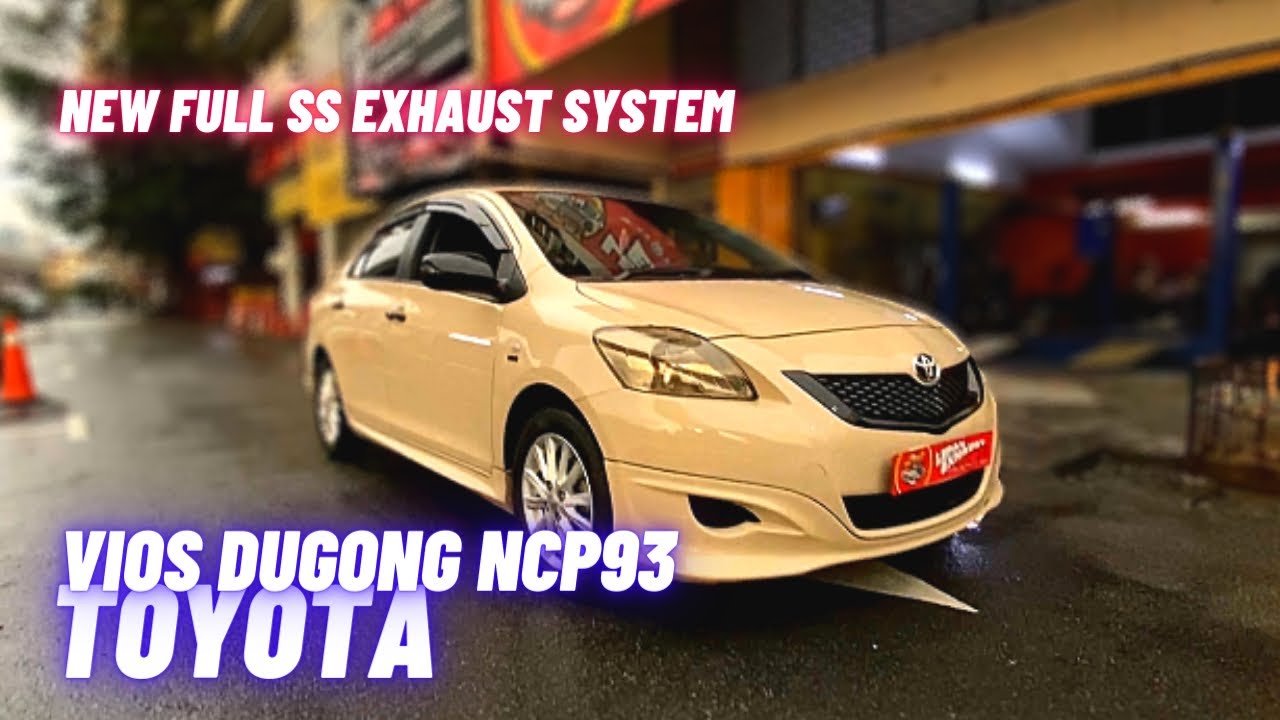 New Full SS Exhaust System | TOYOTA VIOS DUGONG NCP93