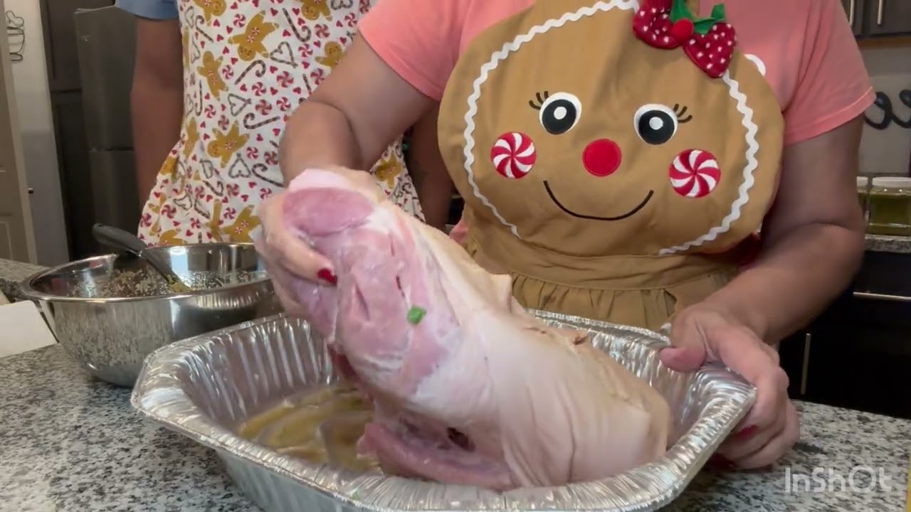 Pernil de Cerdo para noche buena #food #cocinaconsabor #navidad2025 #cooking #christmas #saborlatino