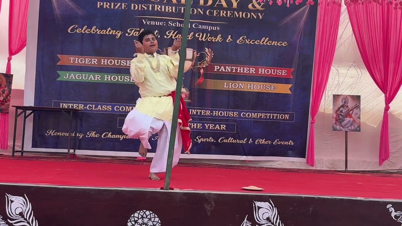 Annual Day Performance – Shivansh (Class 7) on Mahabharat Theme