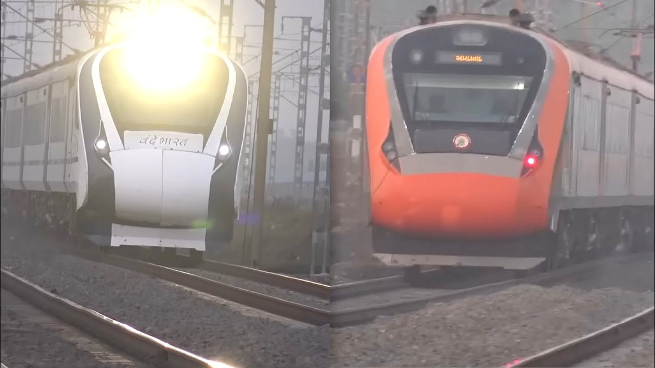 12 In 1 - Ruthlessly Aggressive Express Trains At Wild Speeds At Udvada, Western Railway Zone !!!!!!