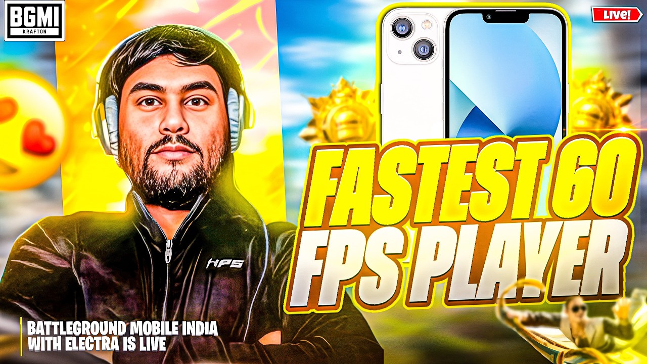 60 FPS VS 120 FPS PRO PLAYERS  | BGMI LIVE | ELECTRA IS LIVE #bgmilive #bgmi #bgmilivestream