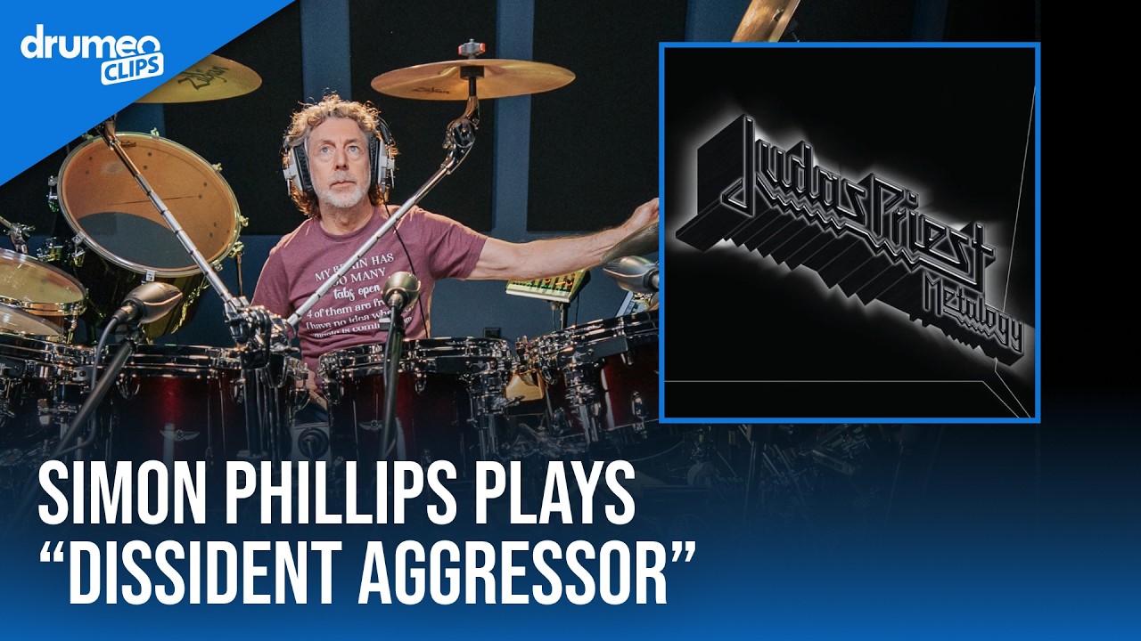 Simon Phillips Plays “Dissident Aggressor” | Judas Priest