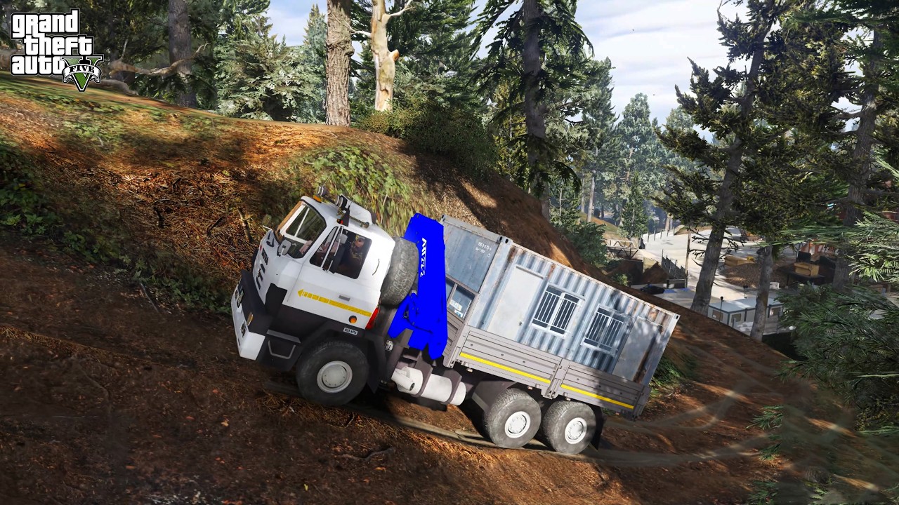 Can This Heavy Truck Climb This Crazy Hill? | GTA V Gameplay