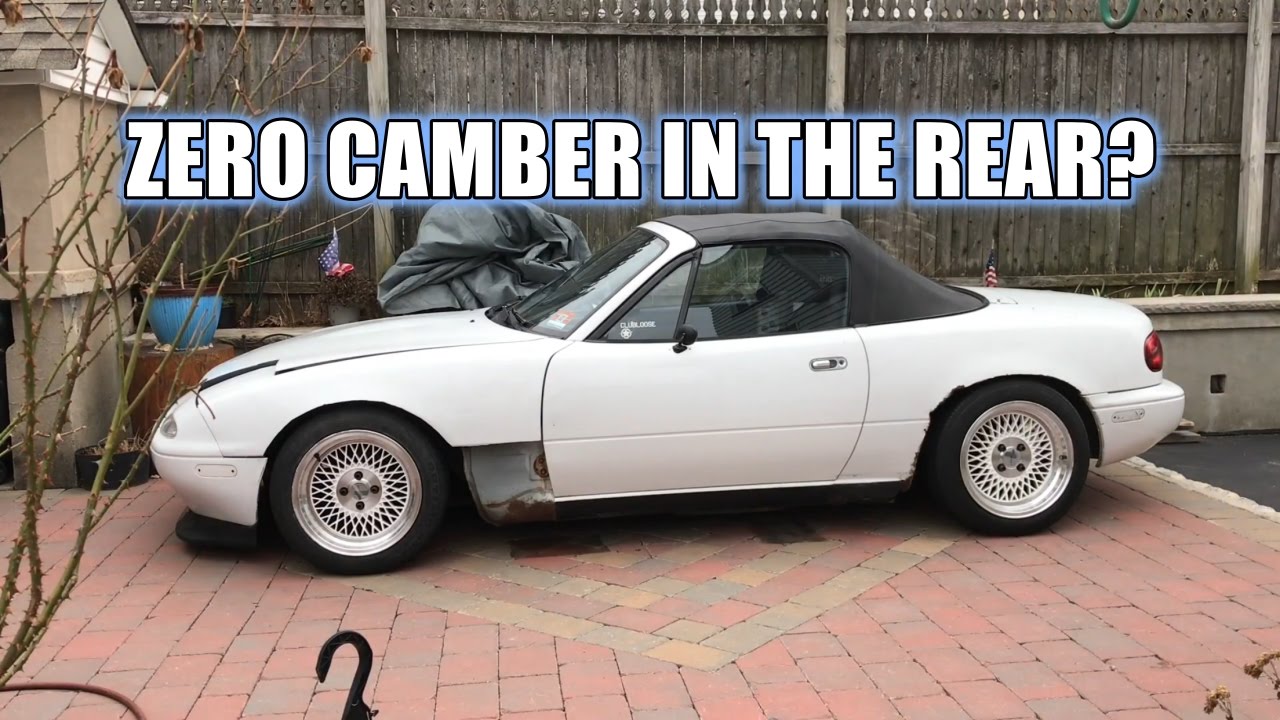 Drift Miata Adjustable Control Arms Install!