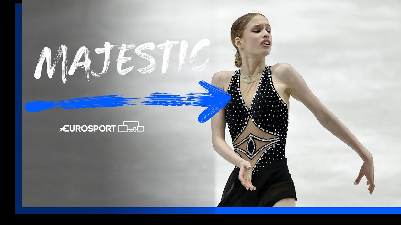 What a Story! ⭐️ 16-year-old Kimmy Repond Produces Skate of Her Life to Secure Bronze | Eurosport