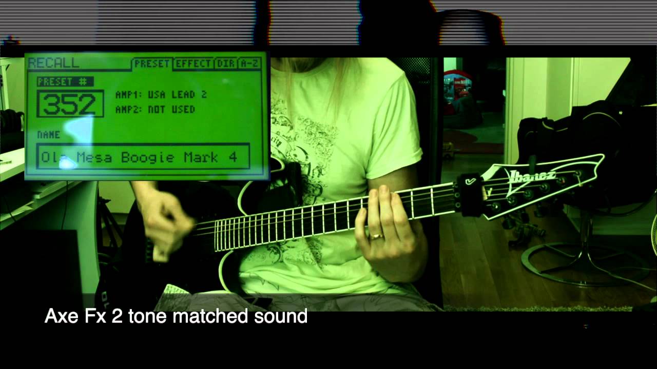 Axe Fx 2 Tone Matching - Ola style