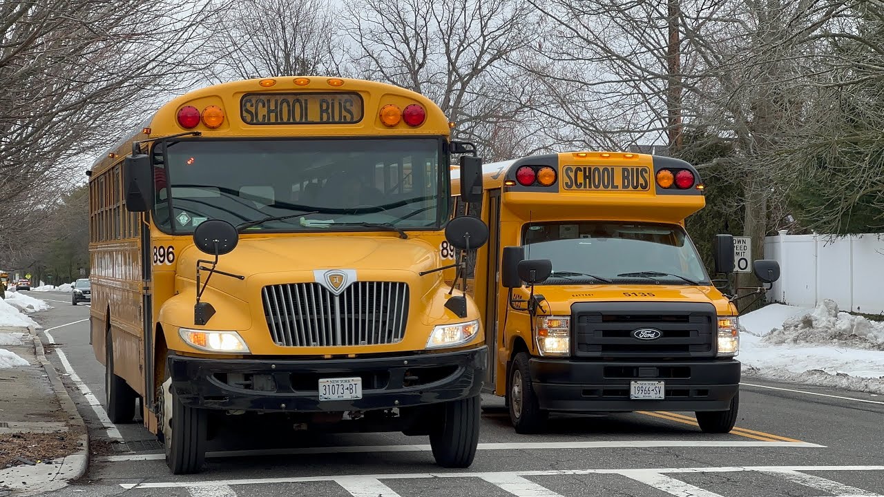 March 2026 School Buses Part 1 - Hicksville and Huntington NY