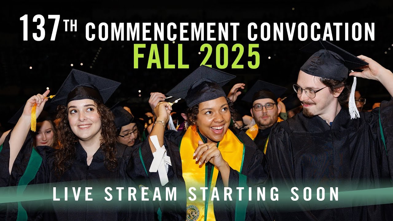 USF Fall 2025 Commencement | Saturday 1:30PM