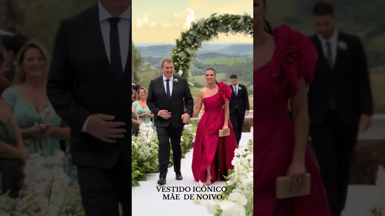 Vestido IC&Ocirc;NICO para m&atilde;e do noivo (a) #dicadefesta #casamento #noiva #debutantes #vestidodefesta