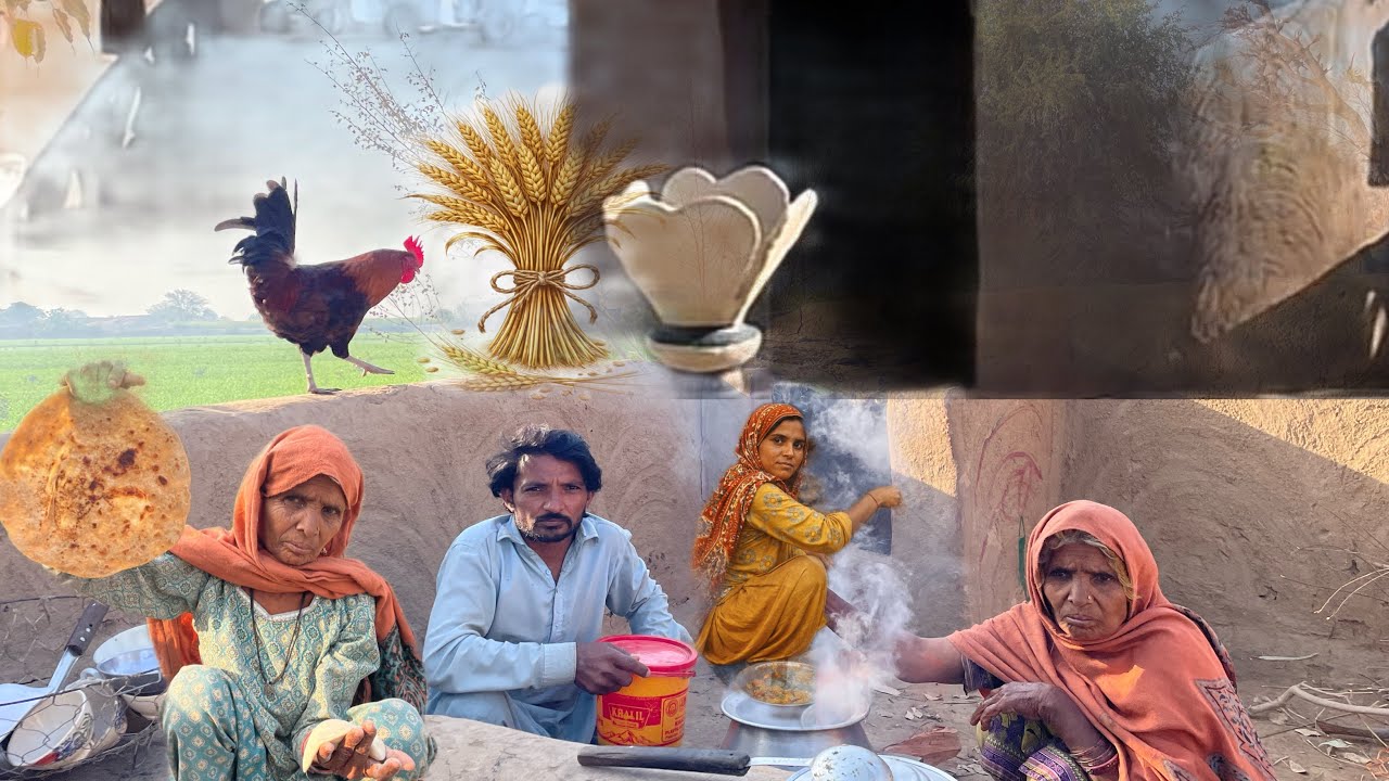 Village Women Morning Routine In Winter || Cooking Food