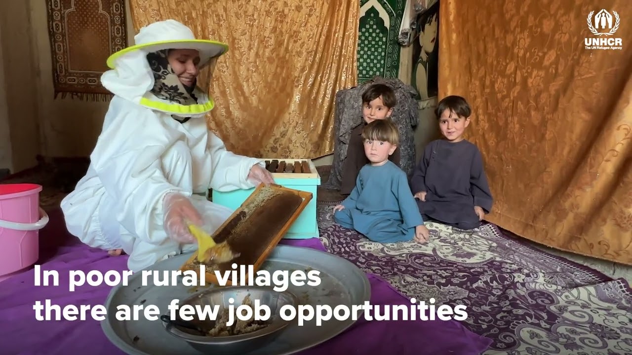 UNHCR | Afghanistan | Beekeeping Hadia 2025