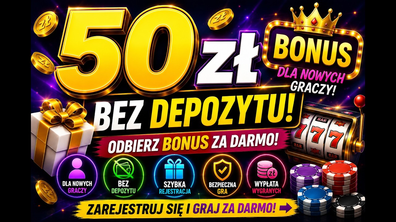 50 zł Bonus Bez Depozytu 🎁 | Jak Odebrać Darmowy Bonus?