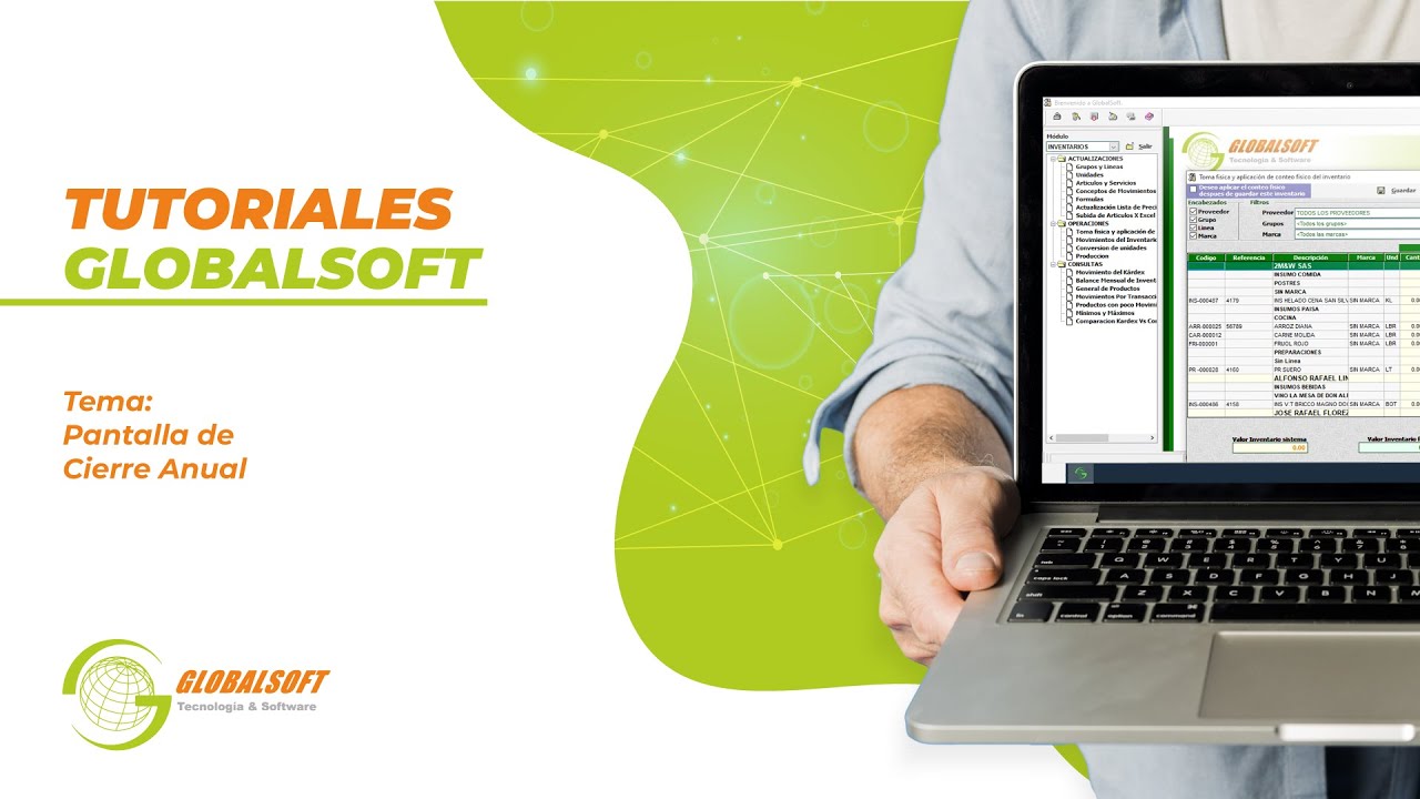 #TutorialesGlobalsoft | Pantalla de Cierre Anual