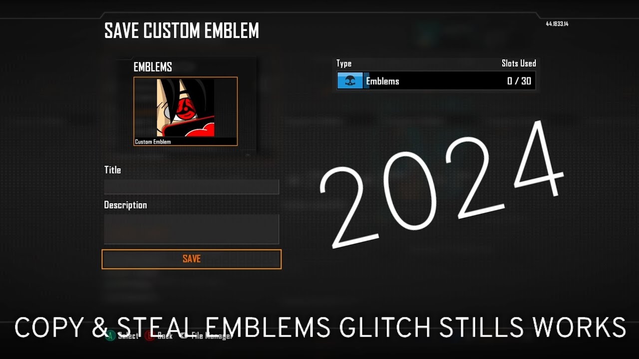 Black Ops 2 - How Too Copy & Steal Emblems Glitch 2024