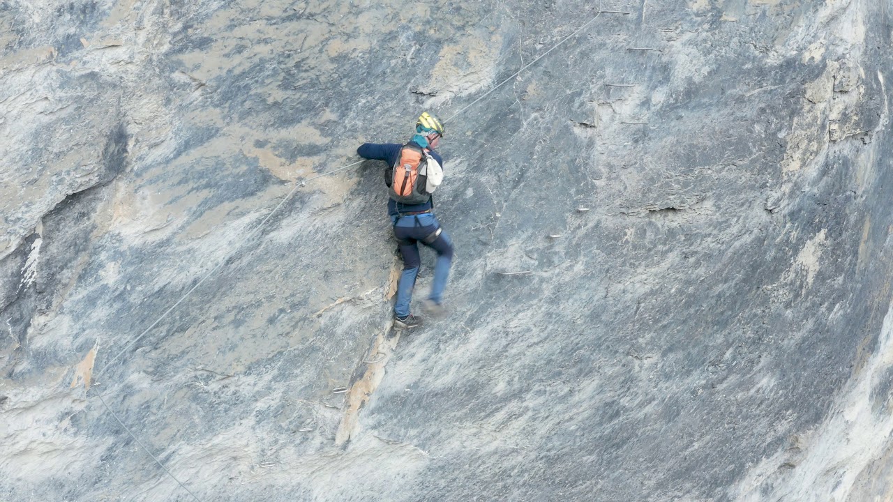 The rock - Klettersteig Kandersteg - Allmenalp