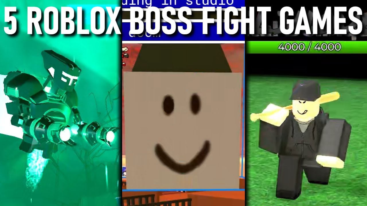 5 Roblox Boss Fighting Games
