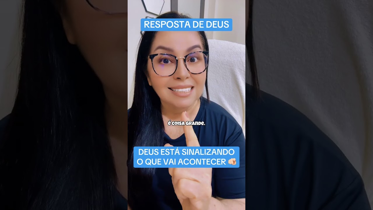 DEUS ESTÁ SINALIZANDO O QUE VAI ACONTECER 🫵🏻🔥✅